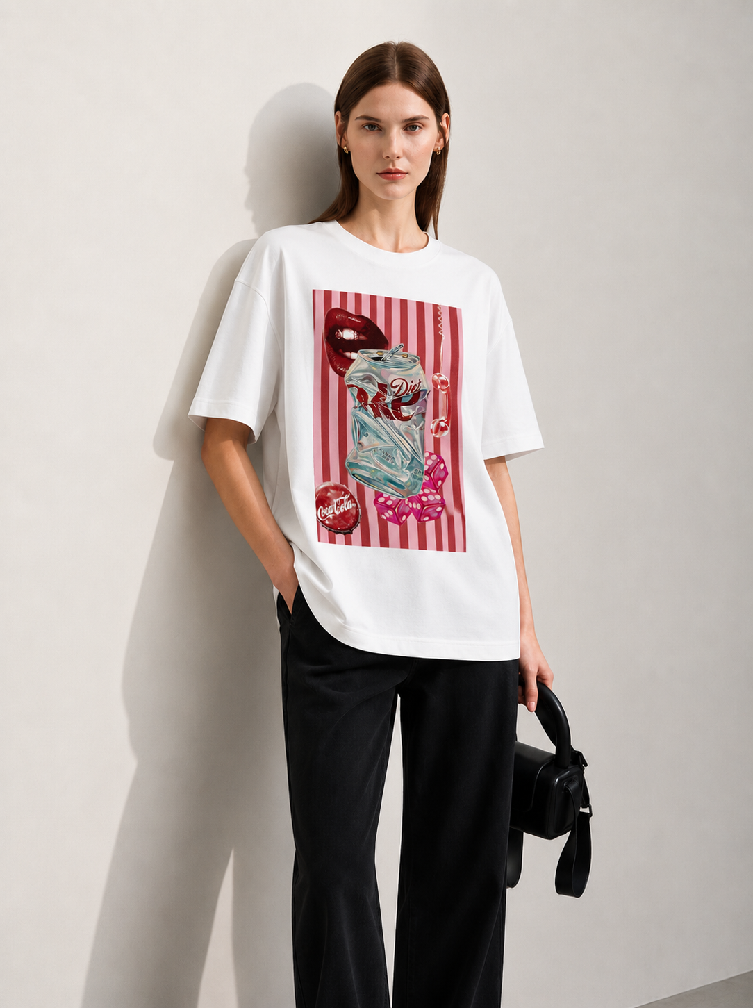 Diet Women Tee White