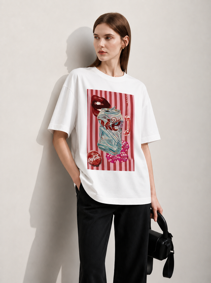 Diet Women Tee White