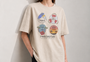 Island Mood Women Tee Beige