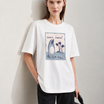 Coastal Mood Women Tee White