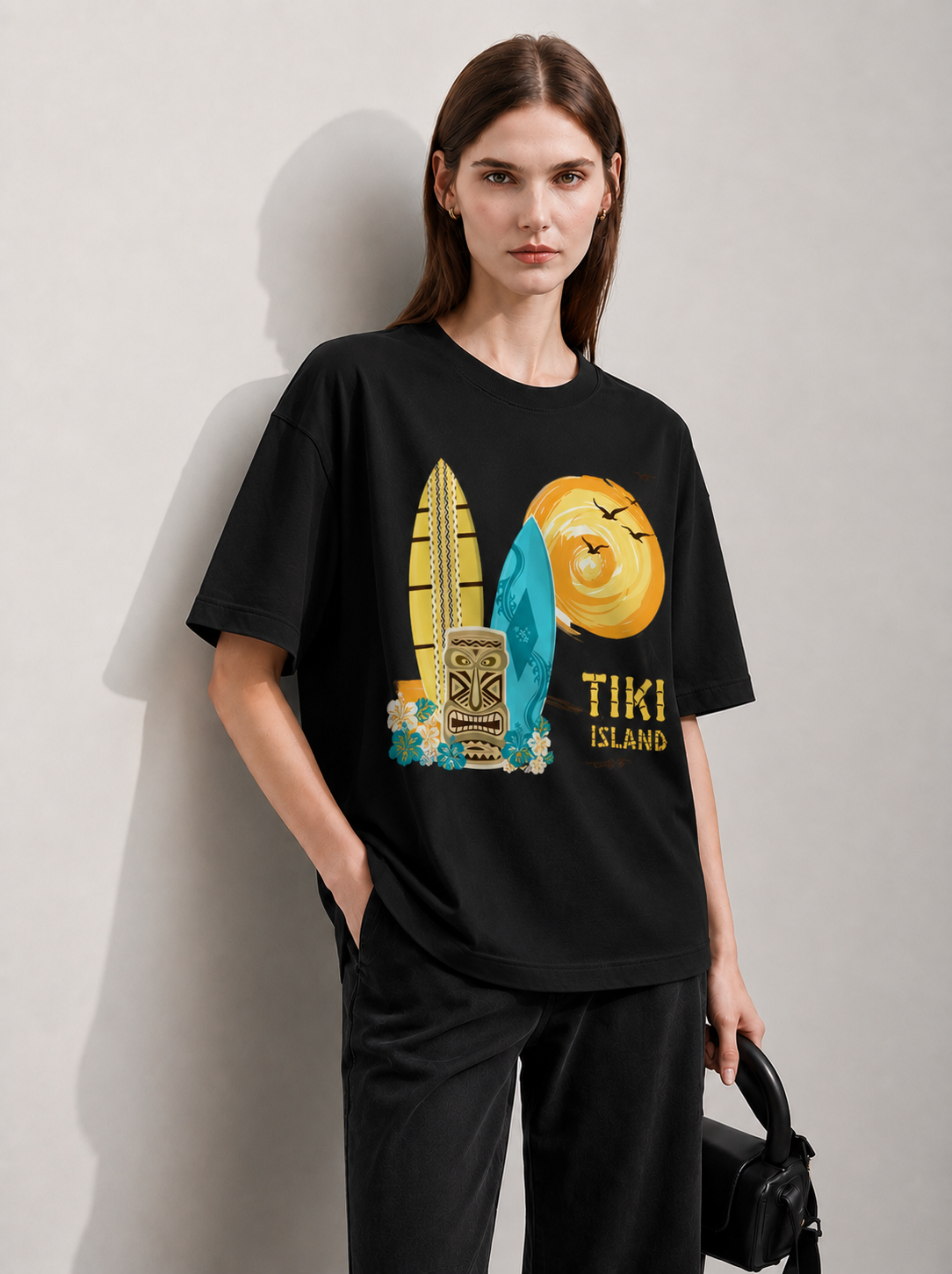 Wave Theory Women Tee Black
