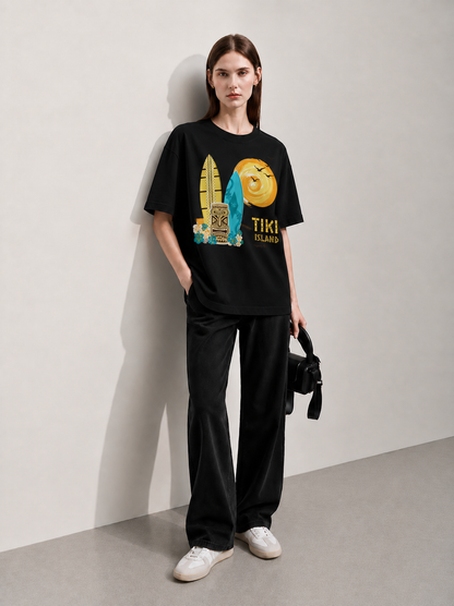 Wave Theory Women Tee Black
