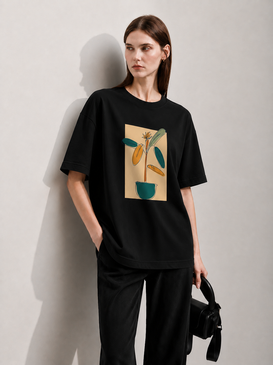 Beach Bound Women Tee Black