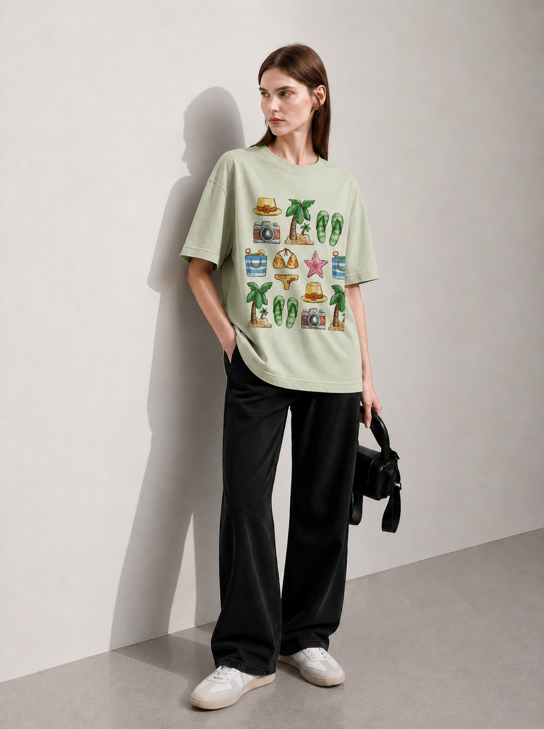 Pacific Mood Women Tee Green