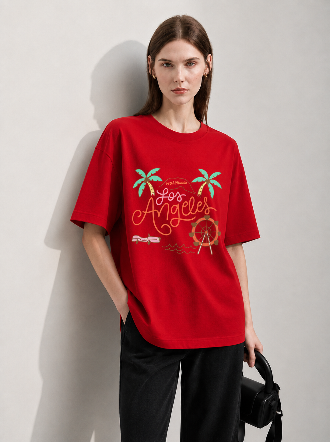 Summer Tide Women Tee Red