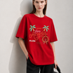 Summer Tide Women Tee Red