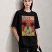 Surf Coast Women Tee Black