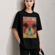 Surf Coast Women Tee Black