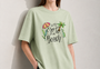 Palm Escape Women Tee Green