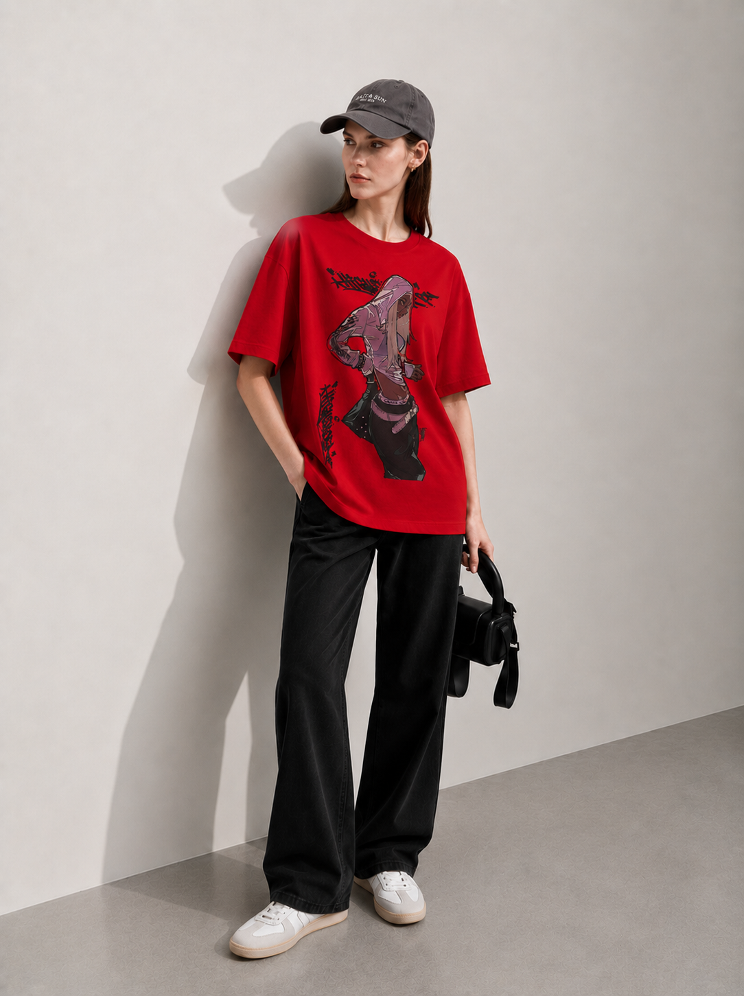 Attitude Women Tee Red