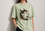 Face Women Tee Green