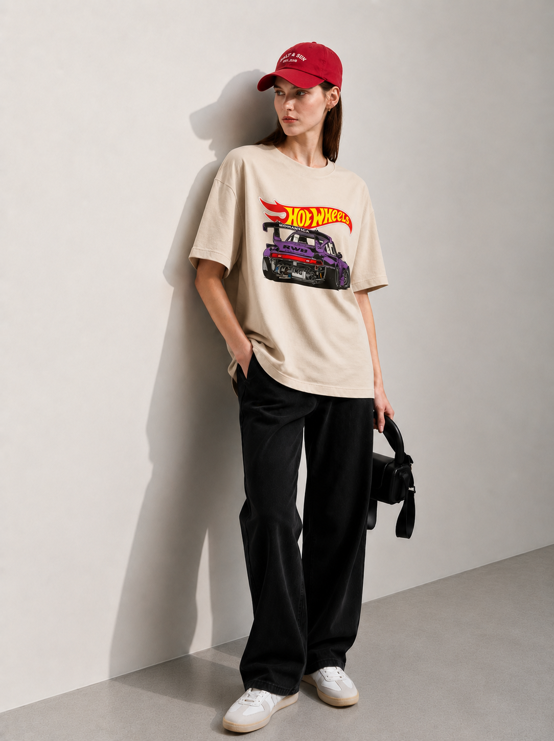 Overdrive Women Tee Beige