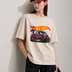 Overdrive Women Tee Beige