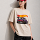 Overdrive Women Tee Beige
