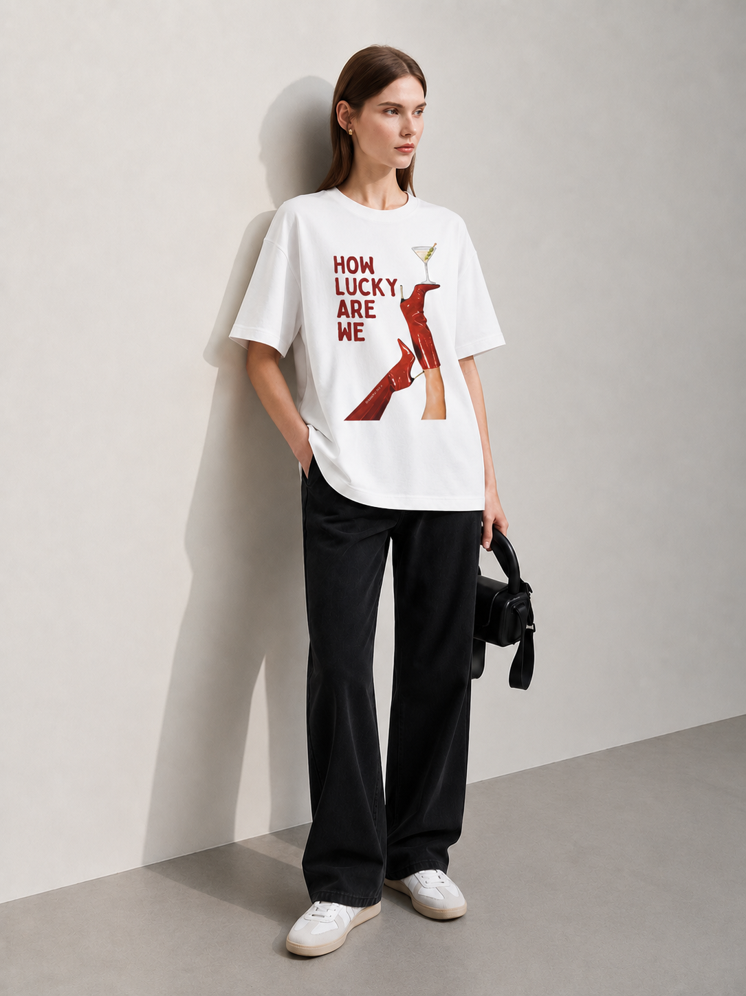 Lucky Women Tee White