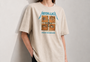 Luxe Relaxed Women Tee Beige