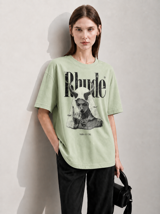 Shadow Saint Women Tee Green