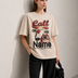 Astral Reverie Women Tee Beige