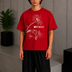 Bit Map Tee Red