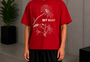 Bit Map Tee Red