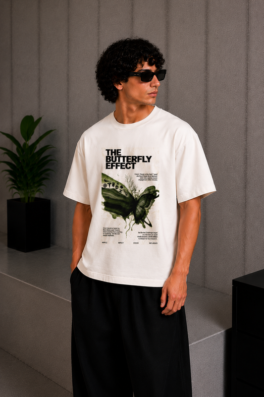 Butterfly Tee White