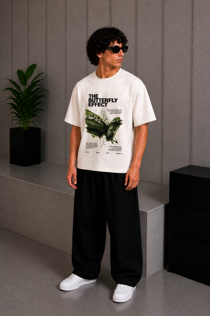 Butterfly Tee White