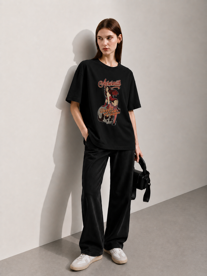 Retro Devil Women Tee Black