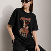 Retro Devil Women Tee Black