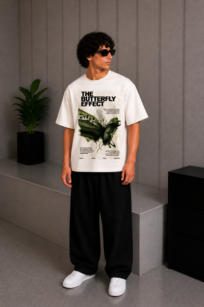 Butterfly Tee White