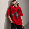 Fear Women Tee Red
