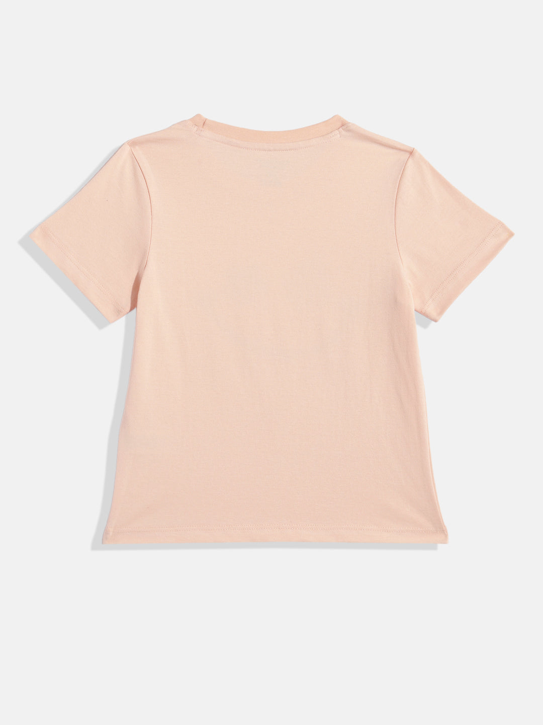 Coolbee Store Kids Girls T-Shirt - Peach (CSKT231) – back view