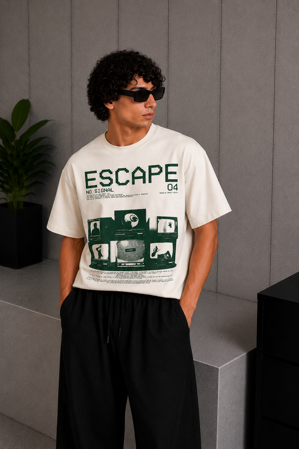 Escape Tee White