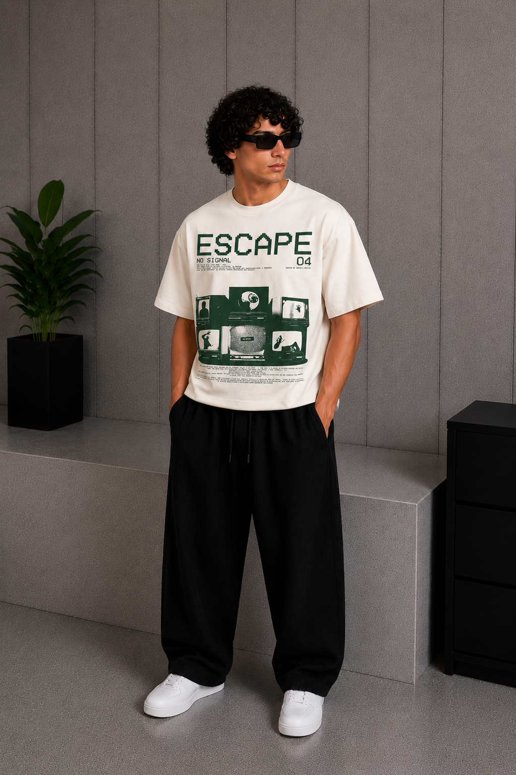 Escape Tee White