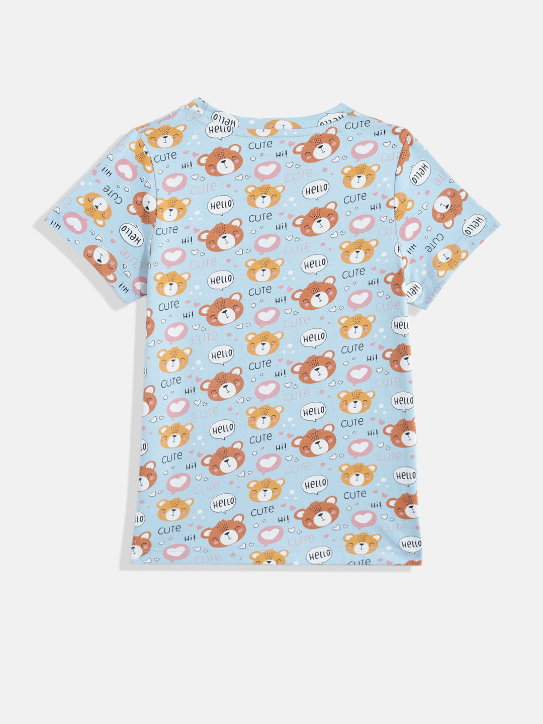 Coolbee Store Kids Boys T-Shirt - Light Blue (CSKT237) – side view