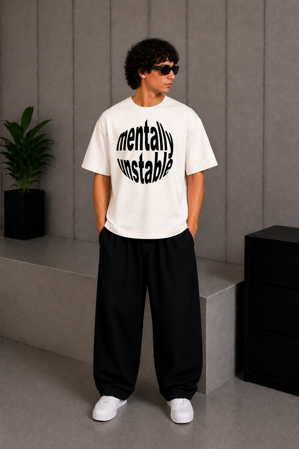Unstable Tee White