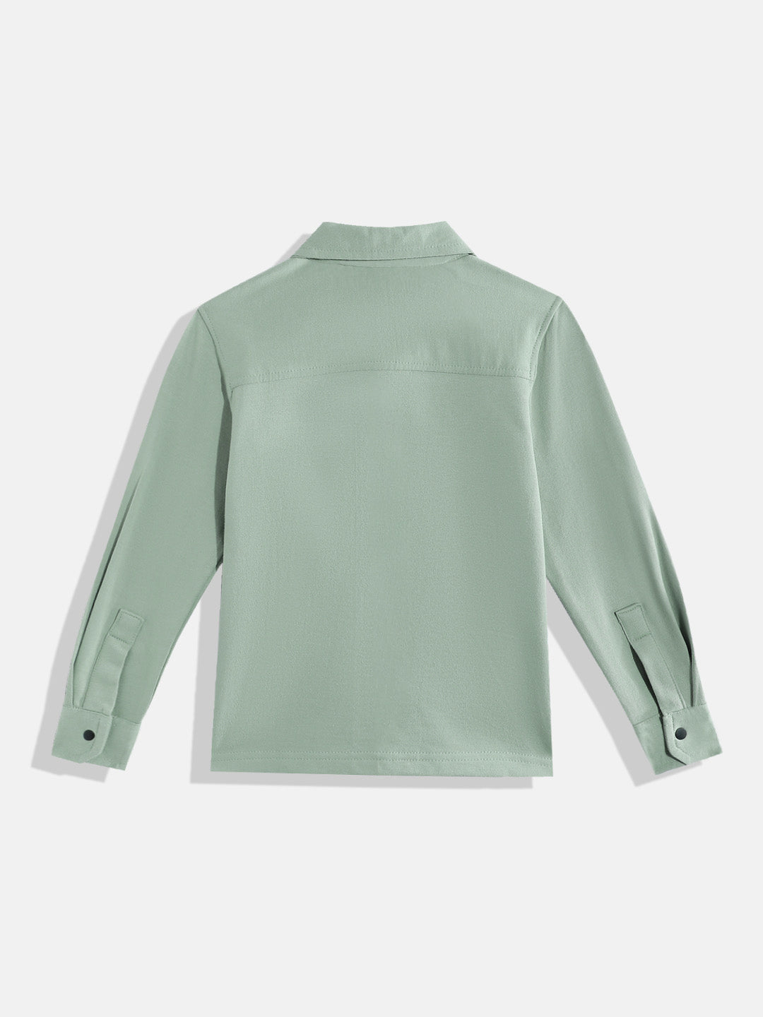 Coolbee Store Kids Boys Shirt - Green (KBAW25S009) – side view