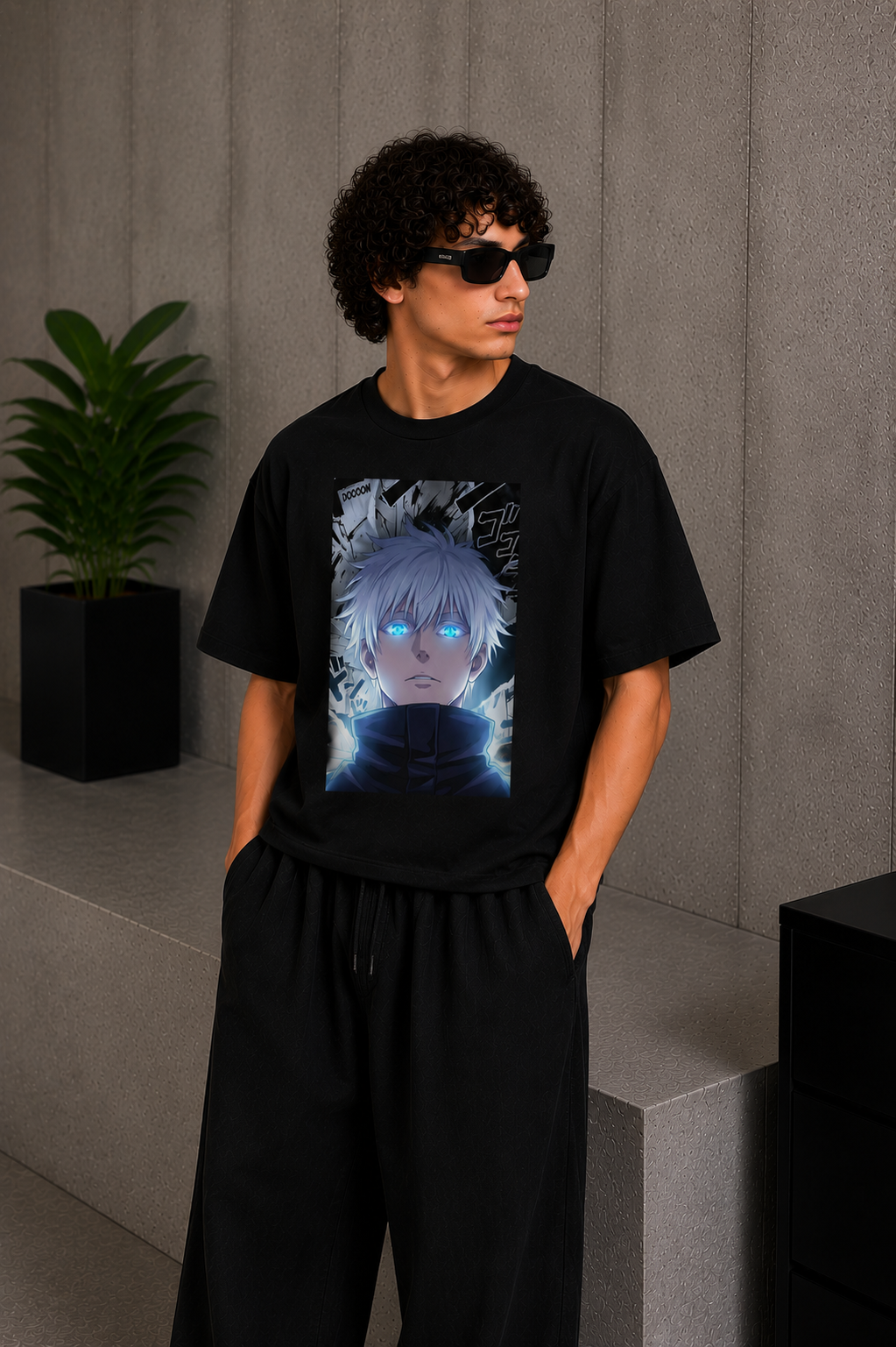 Jujutsu Kaisen Tee Black