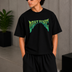 Don't Panic Tee Black