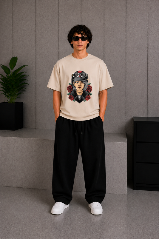 Nitro Bloom Tee Beige