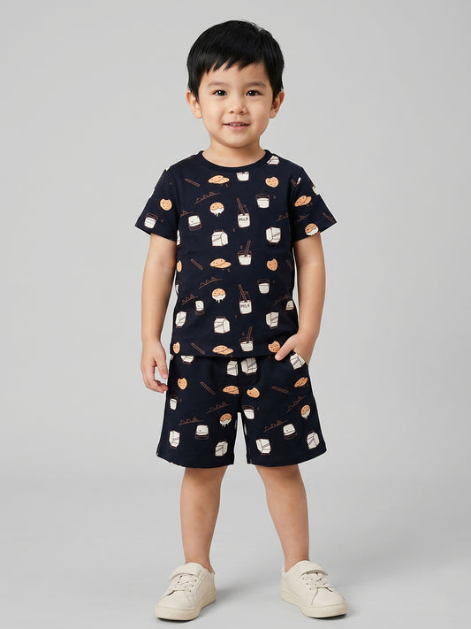 Kids Boys Clothing Set - Navy (CS002)