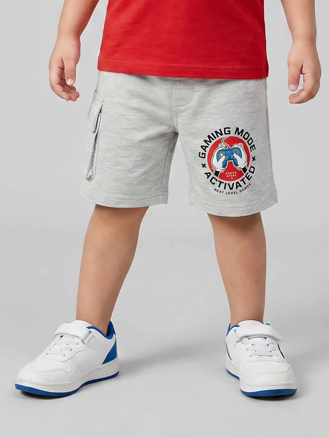 Coolbee Store Kids Boys Shorts - Melange (CSKS104) – back view