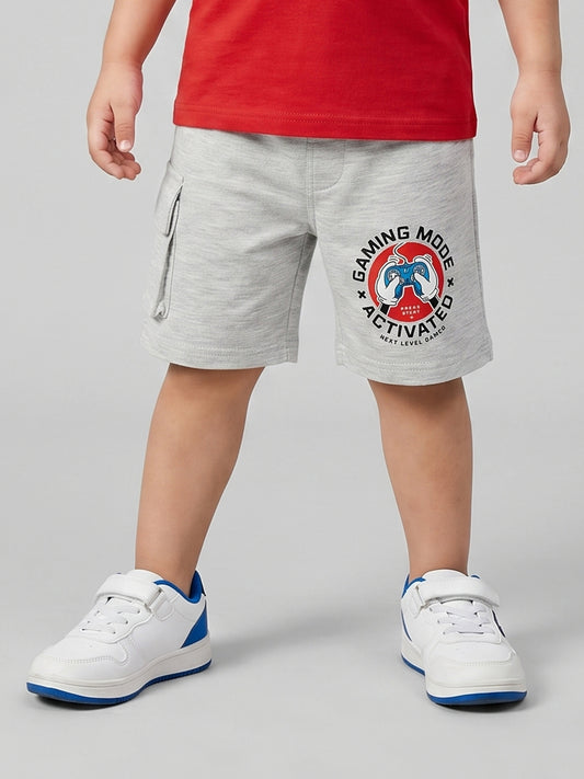 Kids Boys Shorts - Melange (CSKS104)