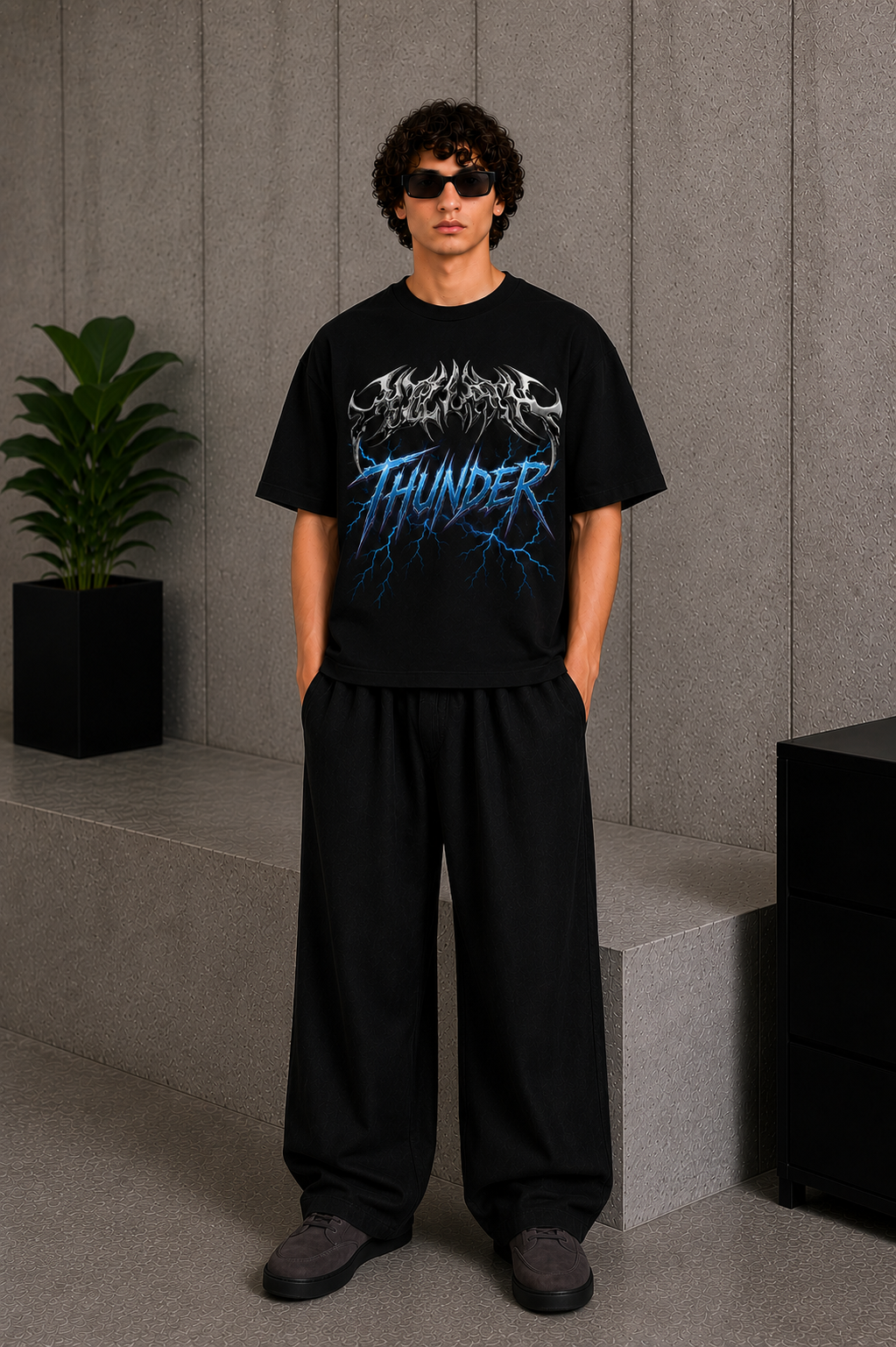 Thunder Tee Black