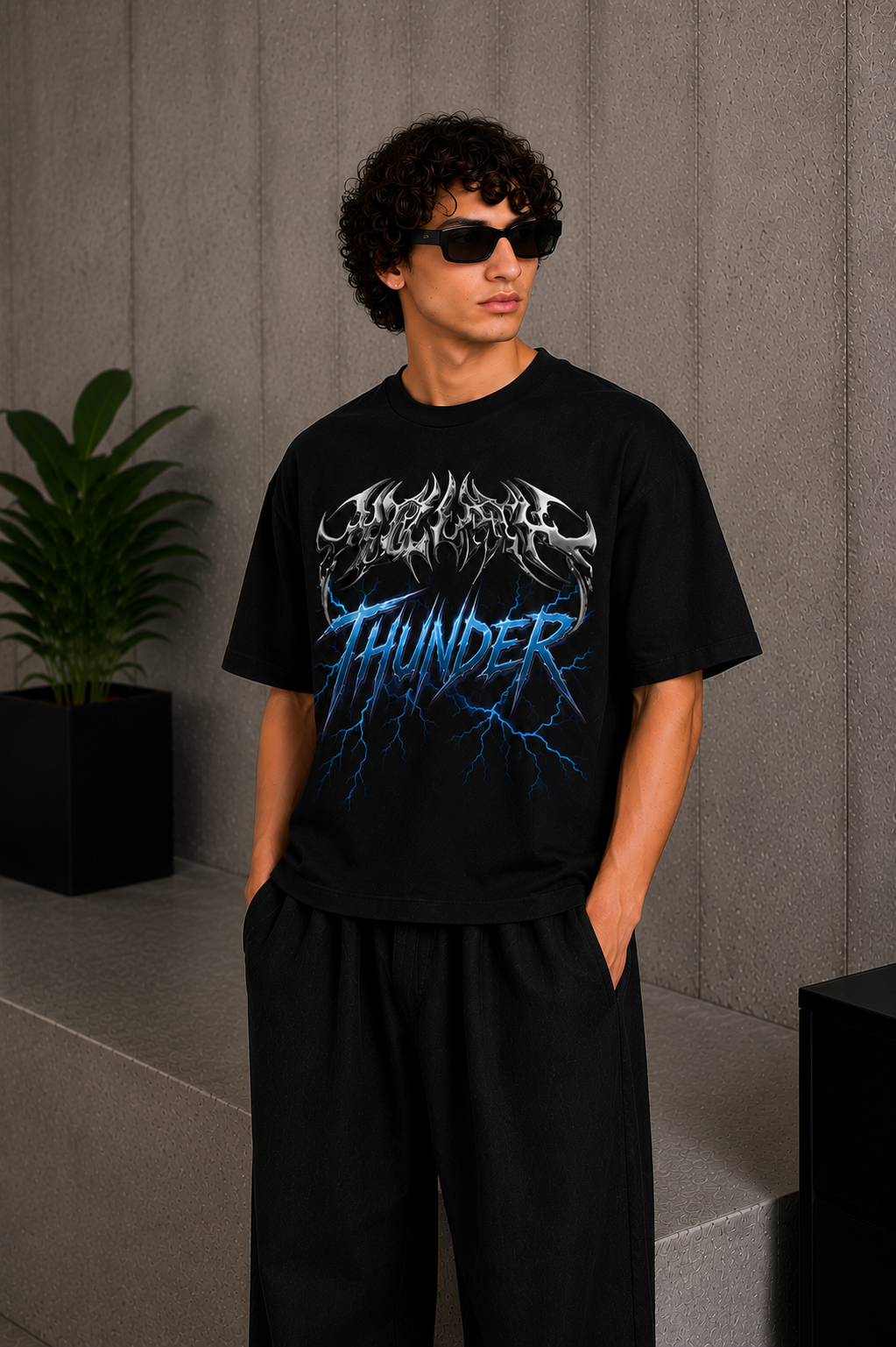 Thunder Tee Black