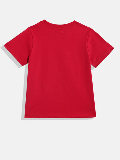 Coolbee Store Kids Girls T-Shirt - Red (KGSSA33) – back view