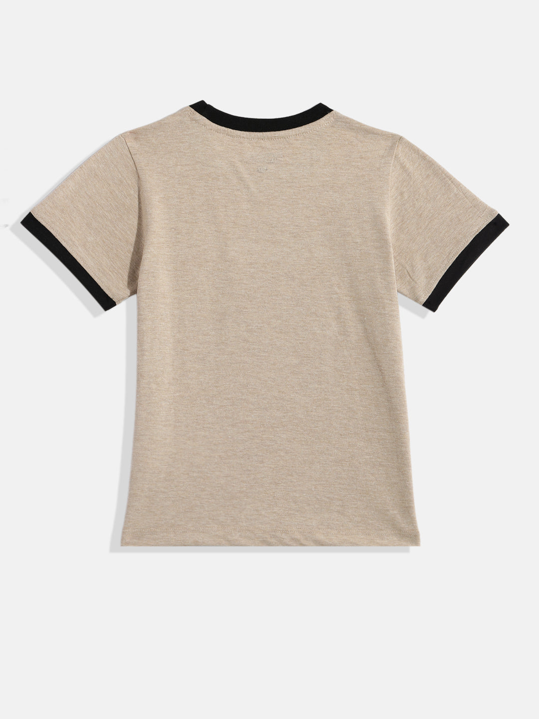 Coolbee Store Kids Boys T-Shirt - Beige (KBSSTR22) – side view