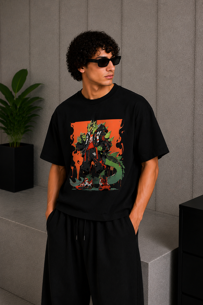 Dragon Shift Tee Black