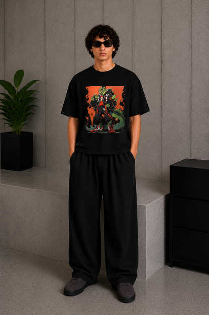 Dragon Shift Tee Black