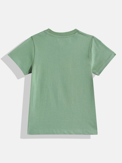 Coolbee Store Kids Boys T-Shirt - Seagreen (KBSS25TR448) – back view