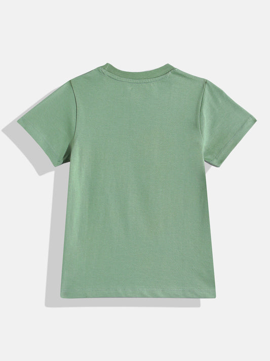 Kids Boys T-Shirt - Seagreen (KBSS25TR448)